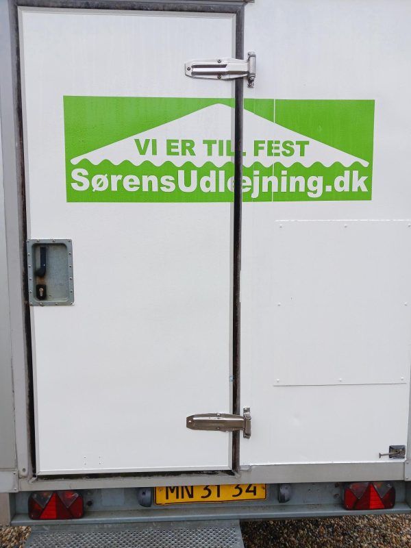 Lej en Køletrailer til din fest - Sørens Udlejning